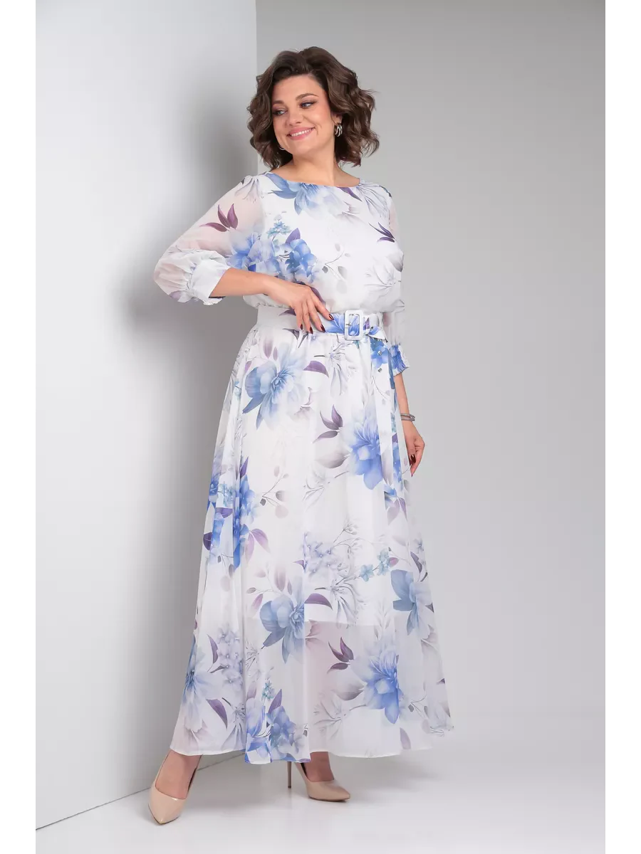 Elegant Floral Maxi Dress