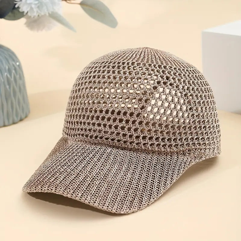 Breathable Mesh Baseball Cap - Unisex Summer Hat