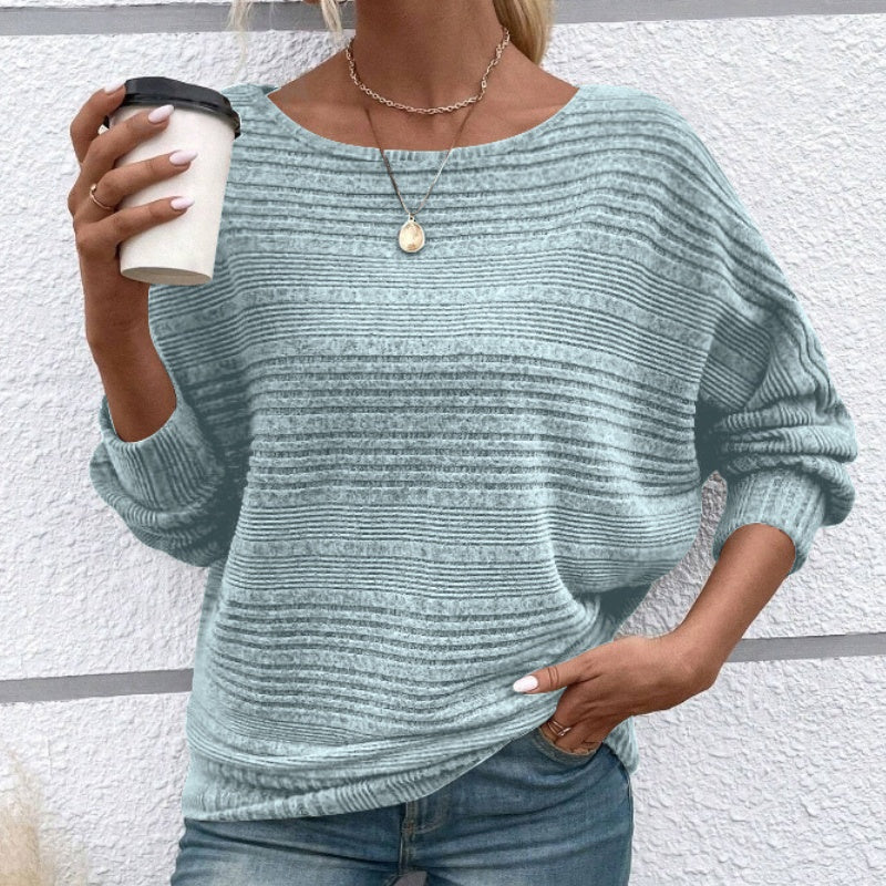 Women’s Long-Sleeve Striped Top