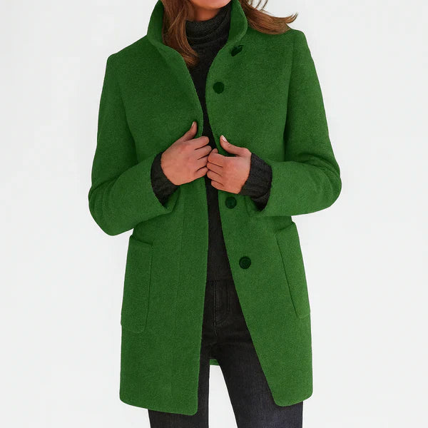 Women's Elegant Wool Winter Coat