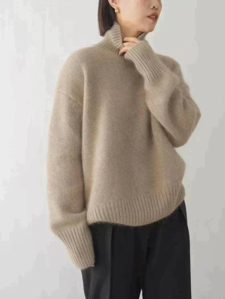 Oversized Turtleneck Sweater