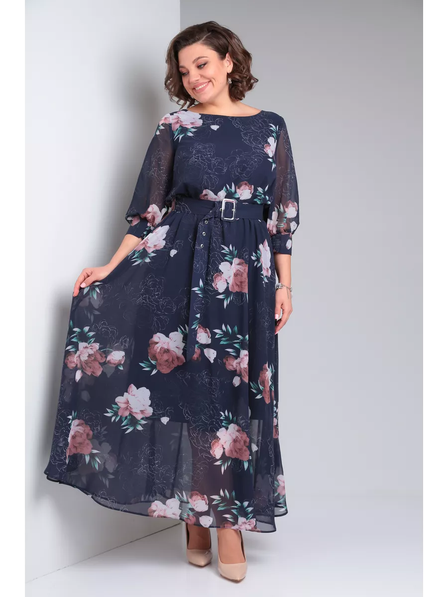 Elegant Floral Maxi Dress